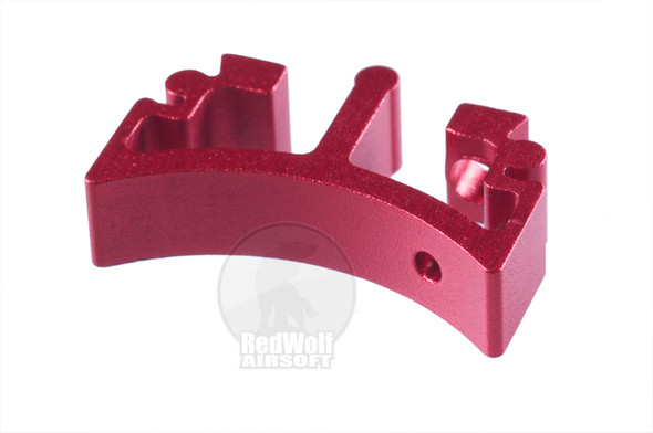 Airsoft Surgeon Tokyo Marui Hi Capa SV Trigger Front Part - Type 4 (Red)