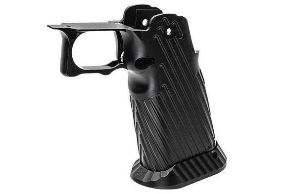 Bomber Tokyo Marui Hi Capa GBB CNC Aluminum Grip (INF Style) - Black