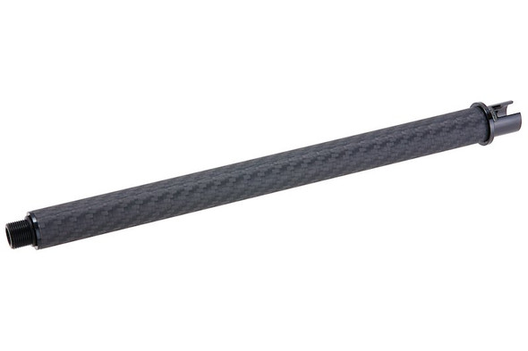 Dr. Black Tokyo Marui MWS GBBR Outer Barrel (Carbon Fiber, 10.5 inch) - Black