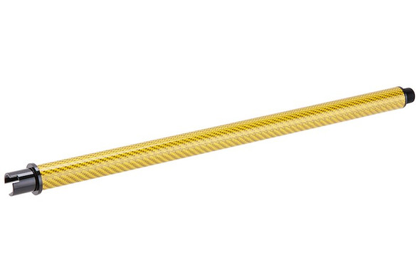 Dr. Black Tokyo Marui MWS GBBR Outer Barrel (Carbon Fiber, 14 inch) - Gold