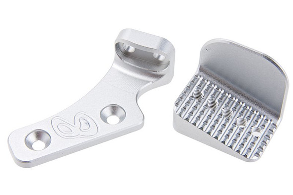 Revanchist Airsoft Tokyo Marui Hi Capa GBB Adjustable Thumb Rest (INF Style) - Silver