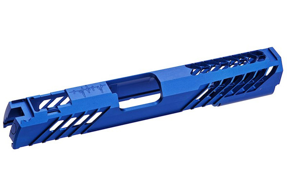 Dr. Black Tokyo Marui Hi Capa 5.1 GBB Slide (Type 777, Aluminum, Blue)