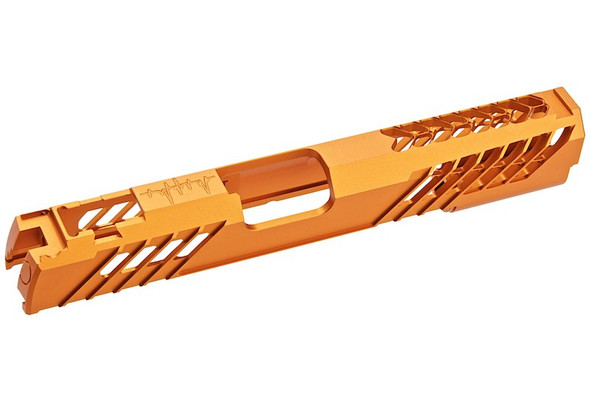 Dr. Black Tokyo Marui Hi Capa 5.1 GBB Slide (Type 777, Aluminum, Orange)