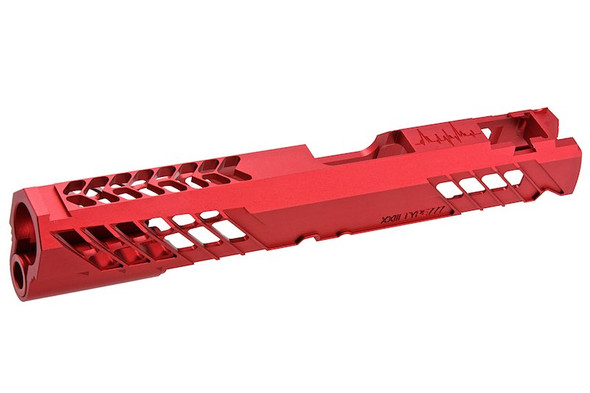 Dr. Black Tokyo Marui Hi Capa 5.1 GBB Slide (Type 777, Aluminum, Red)