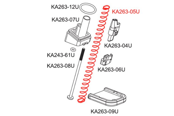 SilencerCo MAXIM 9 Magazine Follower Spring