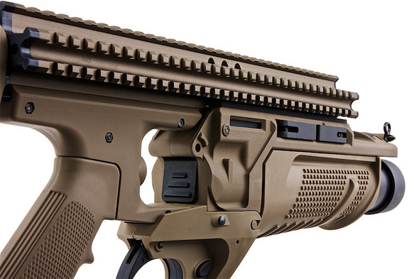 VFC MK13 MOD 0 Enhanced Grenade Launcher Module (Tan, Deluxe Version)