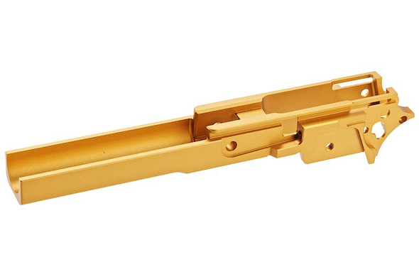 5KU Tokyo Marui Hi Capa GBB Middle Frame (4.3 inch Aluminum, 2011 Type, Gold)