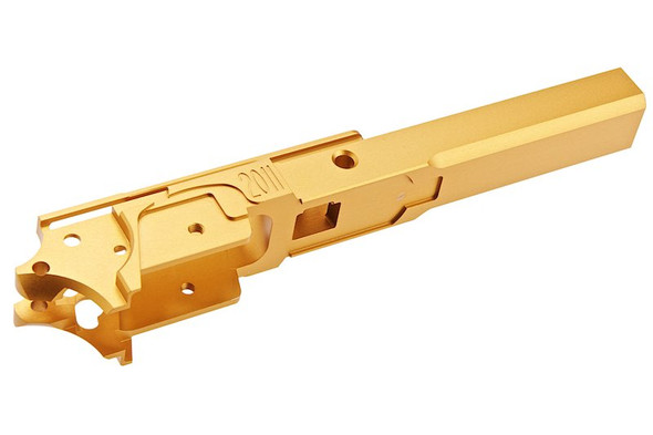 5KU Tokyo Marui Hi Capa GBB Middle Frame (4.3 inch Aluminum, 2011 Type, Gold)