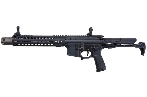 Strike Industries EMG Strike Tactical 10Inch PDW (MWS System) Airsoft M4 GBB Rifle (Black)