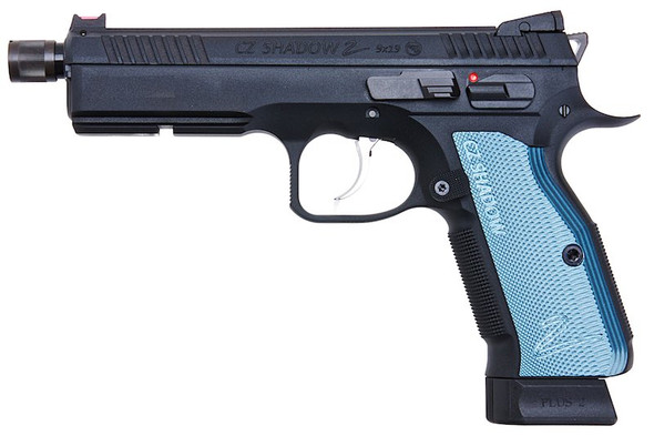 KJ Works CZ Shadow 2 CO2 Airsoft Pistol - Threaded Barrel Version (ASG Licensed)