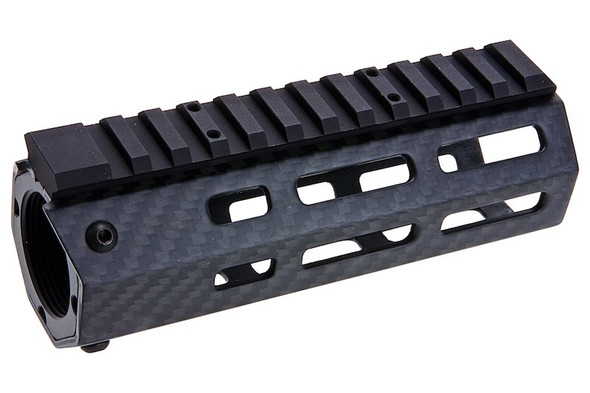 Revanchist Airsoft Tokyo Marui M4 MWS Lightweight Carbon Fiber Handguard (Length: 5.5inch)