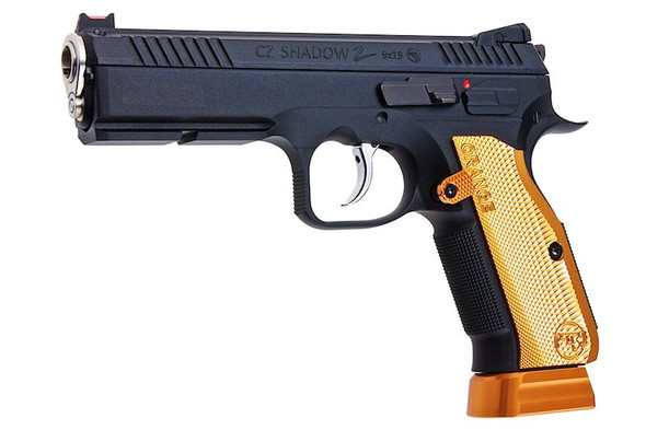 KJ Works CZ Shadow 2 CO2 Airsoft Pistols (ASG Licensed) - Orange