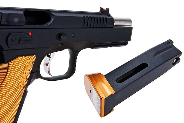 KJ Works CZ Shadow 2 CO2 Airsoft Pistols (ASG Licensed) - Orange