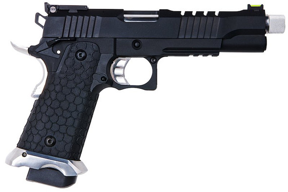 SRC Helios MK IV Hi Capa 5.1 GBB Airsoft Pistol - Black