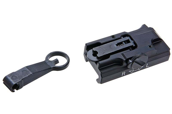 Guns Modify 416A5 Style Sight Set for Tokyo Marui MWS GBBR (Full CNC, BK)