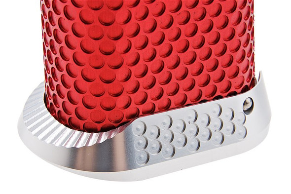 5KU Tokyo Marui Hi Capa GBB CNC Aluminum Grip (Infinity Style, Type 3) - Red