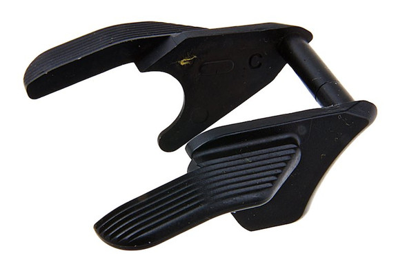 Guarder Tokyo Marui Hi Capa GBB Stainless Steel Ambi Thumb Safety (Standard, Black)