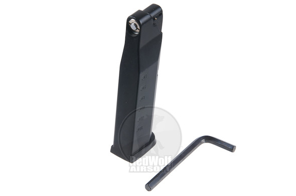 KWC MP40(K40) CO2 Magazine (15 rounds, 6mm Non-Blowback Model)