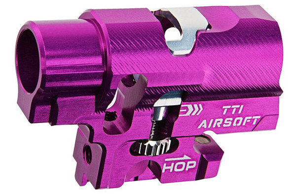 TTI Airsoft Tokyo Marui Hi Capa GBB Infinity One Piece Full CNC TDC Hop Up Chamber - Purple