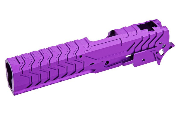 5KU Tokyo Marui Hi Capa GBB Aluminum Slide & Frame (Matrix Type) - Purple