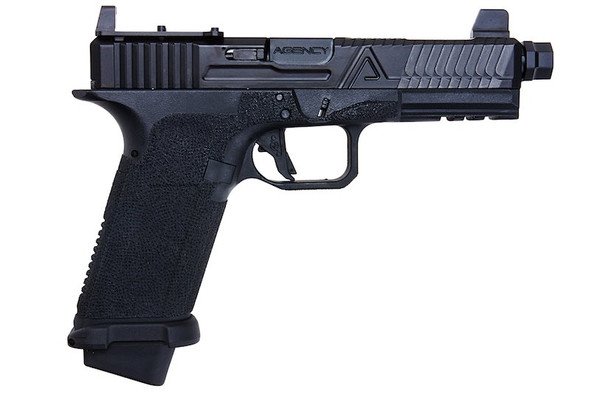 RWA Agency Arms EXA GBB Airsoft Pistol (CNC Aluminum Black Barrel w/ RMR Mount Plate)