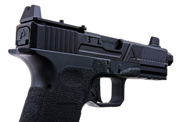 RWA Agency Arms EXA GBB Airsoft Pistol (CNC Aluminum Black Barrel w/ RMR Mount Plate)