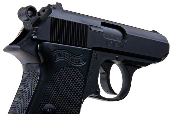 Maruzen Walther PPK Gas Blowback Pistol - Black