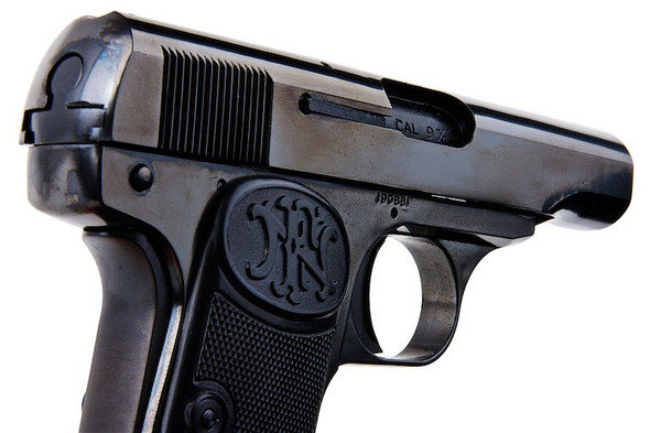 Marushin Browning M1910 W Deep Black Model Gun