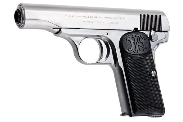 Marushin Browning M1910 Model Gun - Silver