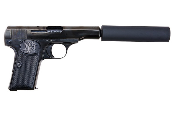 Marushin Browning M1910 Secret Agent W Deep Black Model Gun