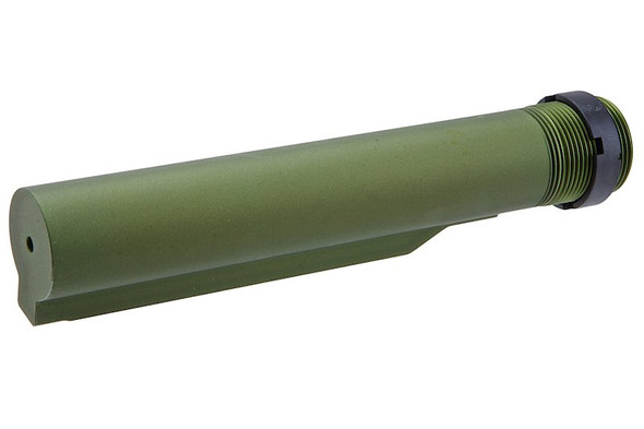 BJ TAC VFC/ GHK/ MWS GBB 6 Position Mil-Spec Buffer Tube (CNC Aluminum, OD)