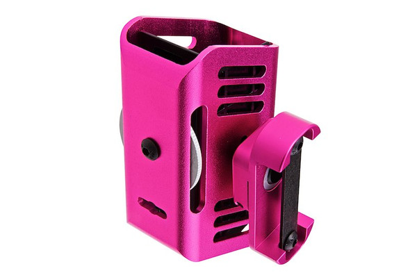 SOETAC IPSC Magazine Pouch for Hi Capa & Glock Series (CNC Aluminum, Pink)