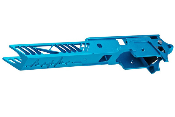 Dr. Black Tokyo Marui Hi Capa GBB Frame (CNC Aluminum, 4.3 inch, Type 1) - Aqua