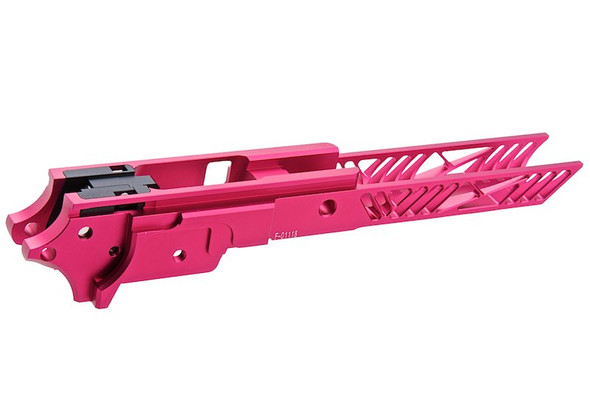 Dr. Black Tokyo Marui Hi Capa GBB Frame (CNC Aluminum, 4.3 inch, Type 1) - Magenta