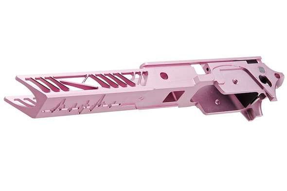 Dr. Black Tokyo Marui Hi Capa GBB Frame (CNC Aluminum, 4.3 inch, Type 1) - Pink
