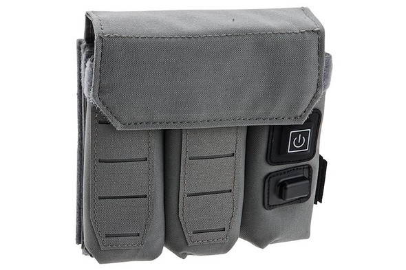 SOETAC 9mm Triple Magazine Warmer Pouch - Grey