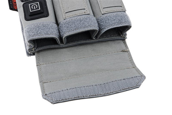 SOETAC 9mm Triple Magazine Warmer Pouch - Grey