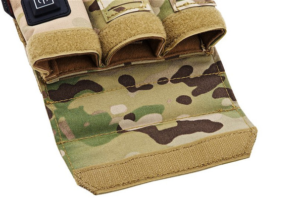 SOETAC 9mm Triple Magazine Warmer Pouch - Multicam
