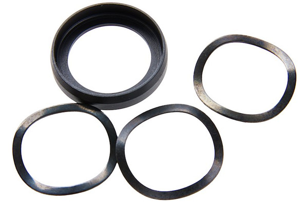 Guns Modify VFC HK416 GBB A5 Style Flash Hider (14mm CCW) (Steel Full CNC, Black)