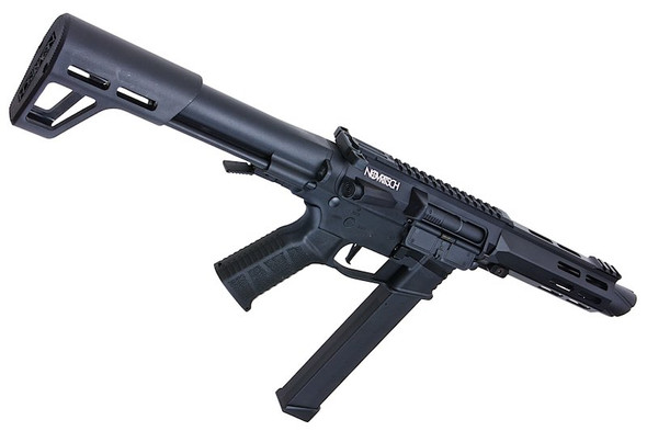 Novritsch SSR9 DSG Airsoft M4 9mm AEG Rifle - Black