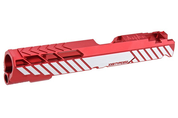 Dr. Black Tokyo Marui Hi Capa 5.1 GBB Slide (Type 850, Aluminum, Red)