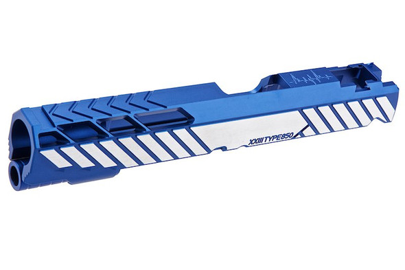 Dr. Black Tokyo Marui Hi Capa 5.1 GBB Slide (Type 850, Aluminum, Blue)