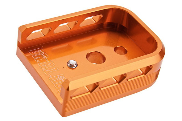 Dr. Black Tokyo Marui Hi Capa 5.1 GBB Magazine Base (Aluminum, Type B, Orange)