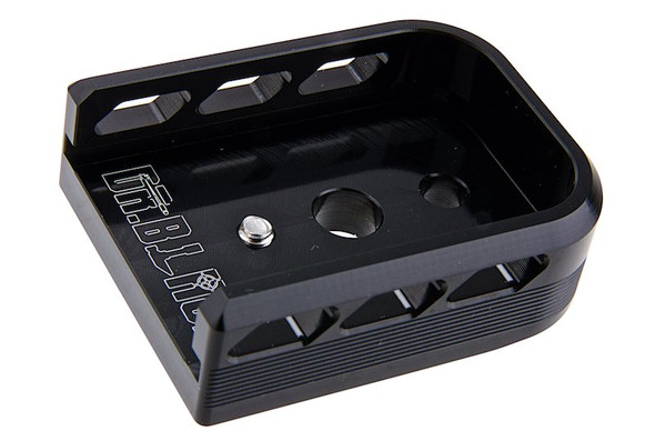 Dr. Black Tokyo Marui Hi Capa 5.1 GBB Magazine Base (Aluminum, Type B, Black)
