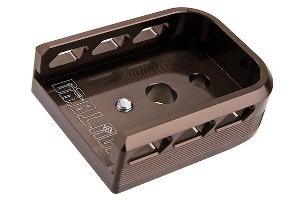 Dr. Black Tokyo Marui Hi Capa 5.1 GBB Magazine Base (Aluminum, Type B, Tan)