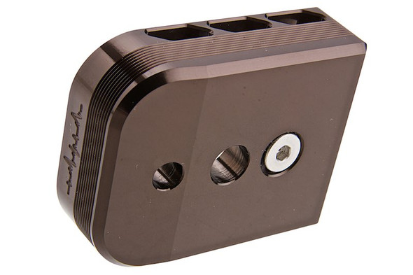 Dr. Black Tokyo Marui Hi Capa 5.1 GBB Magazine Base (Aluminum, Type B, Tan)