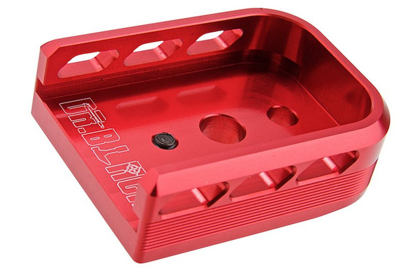 Dr. Black Tokyo Marui Hi Capa 5.1 GBB Magazine Base (Aluminum, Type B, Red)