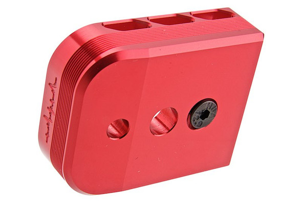 Dr. Black Tokyo Marui Hi Capa 5.1 GBB Magazine Base (Aluminum, Type B, Red)