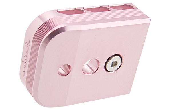 Dr. Black Tokyo Marui Hi Capa 5.1 GBB Magazine Base (Aluminum, Type B, Pink)