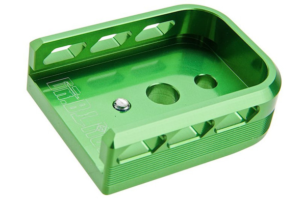 Dr. Black Tokyo Marui Hi Capa 5.1 GBB Magazine Base (Aluminum, Type B, Green)